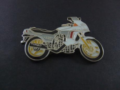 Honda CX500 Turbo motor grijs-wit